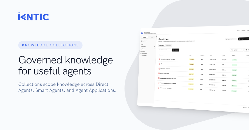 Why governed Collections matter for useful agents